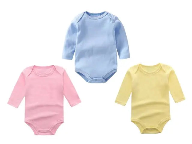 Assorted Color Baby Bodysuit Pack Of 3-Pieces  2012 Minnie Joy