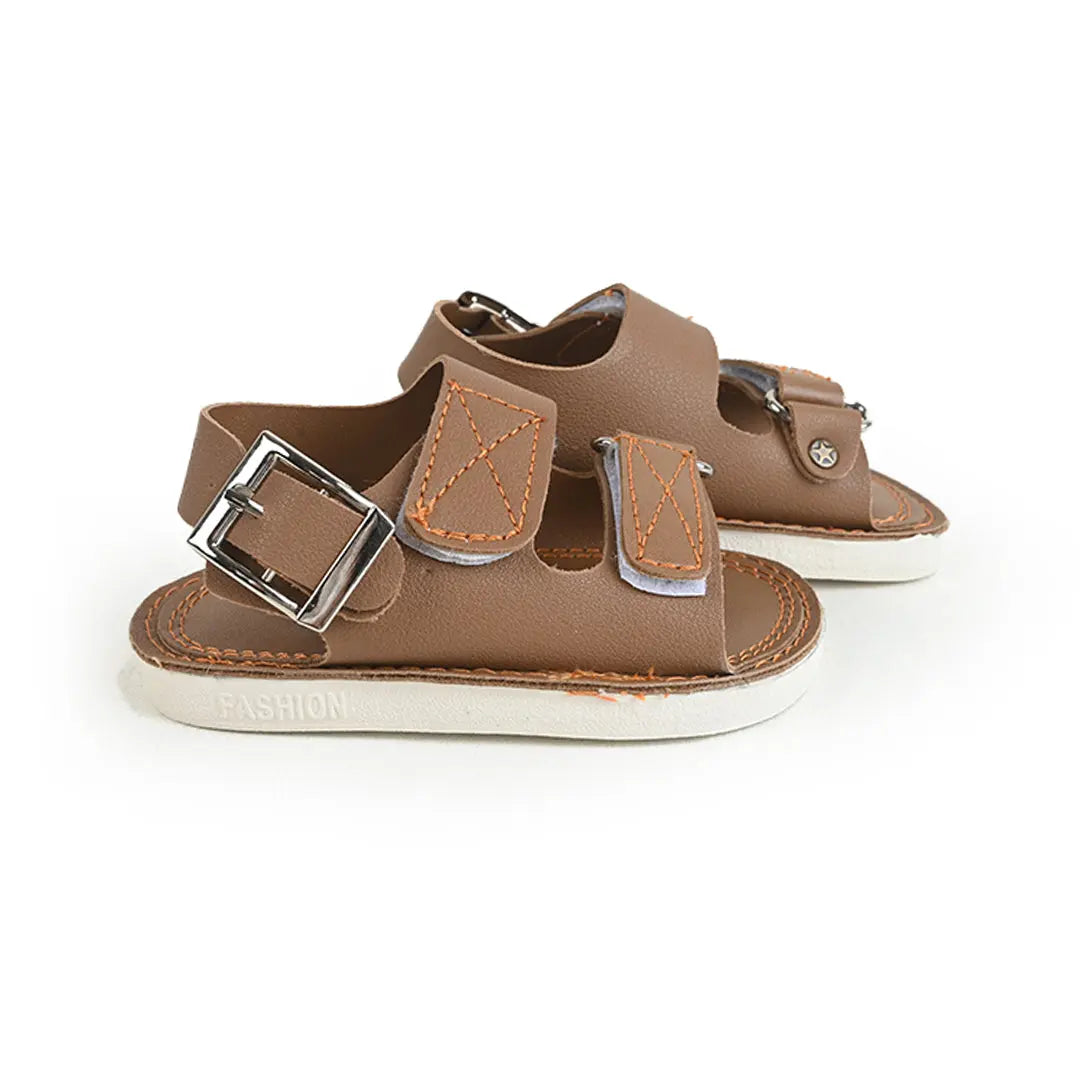 Brown Premium Strapped Soft Sandals  130 Minnie Joy