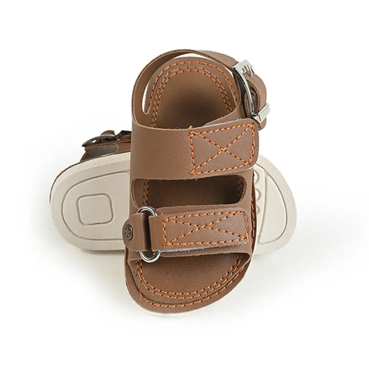 Brown Premium Strapped Soft Sandals  130 Minnie Joy