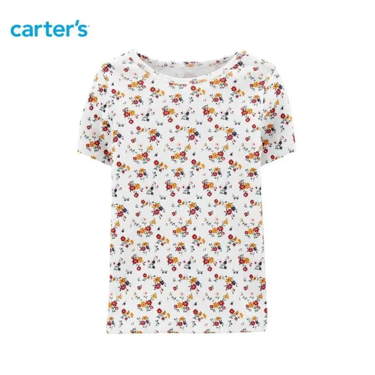 CRT White Floral T-Shirt  2059 Minnie Joy