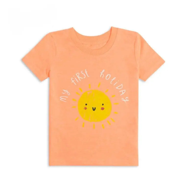 GRG Peach Color Holiday Shirt  2107 Minnie Joy