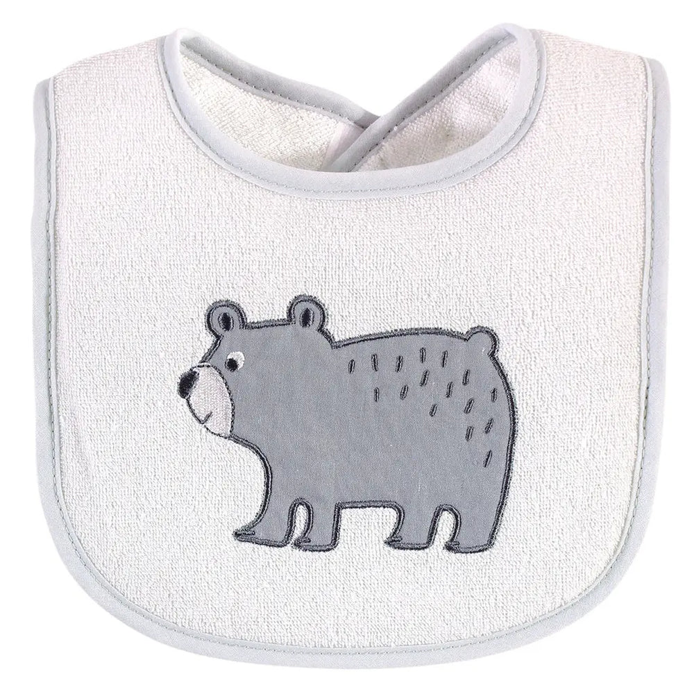 HudSon Baby Bear Pack Of 3 Bibs  5004 Minnie Joy