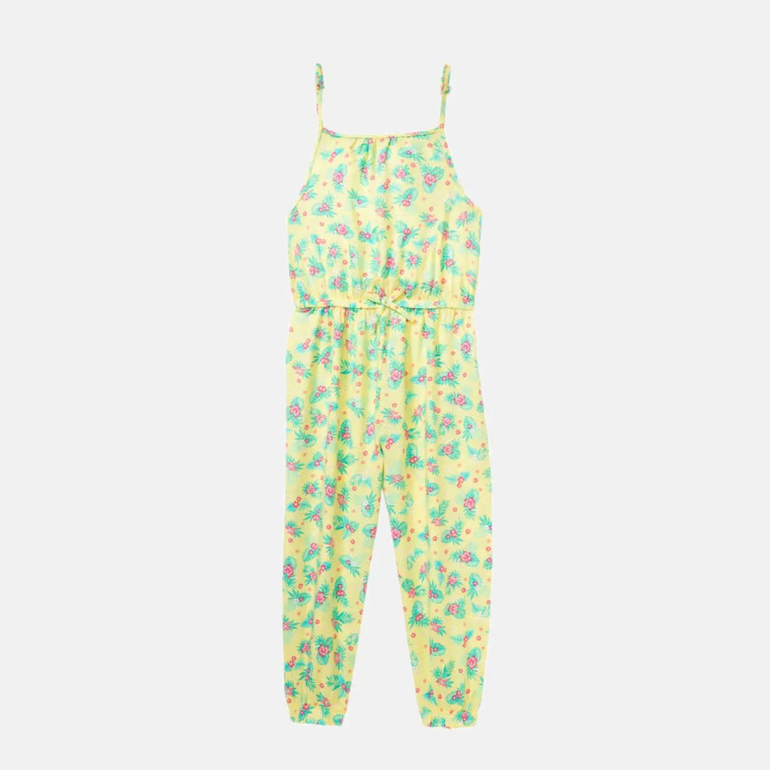 KIKO Yellow Flowers Jumpsuit  2112 Minnie Joy