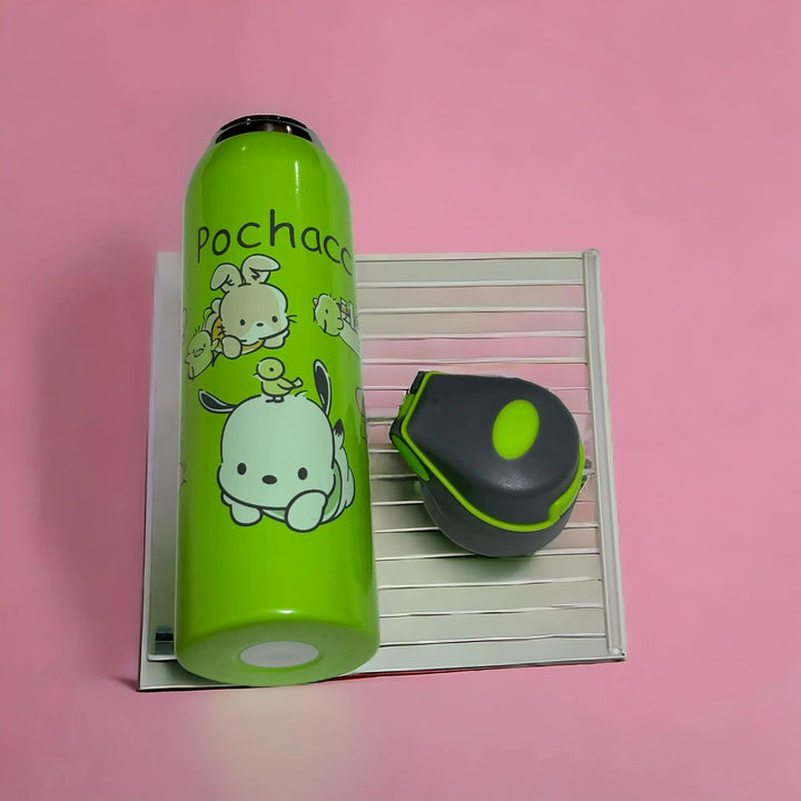 Kawai Kitty Parrot Thermos Bottle 5032 Minnie Joy