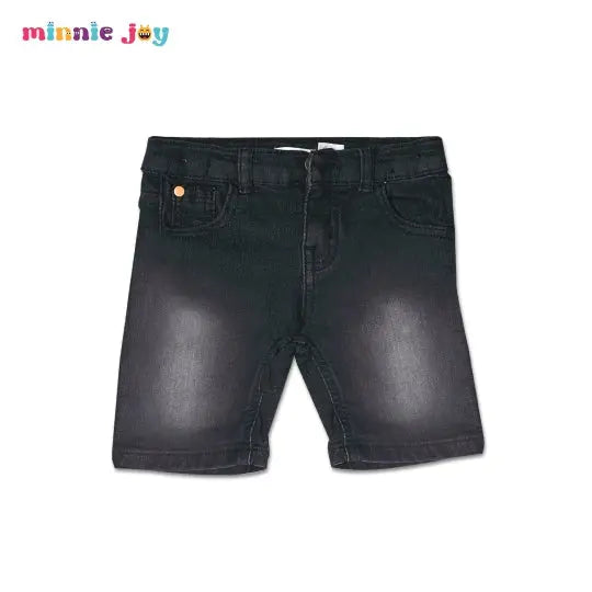 MM Black Denim Shorts  2045 Minnie Joy