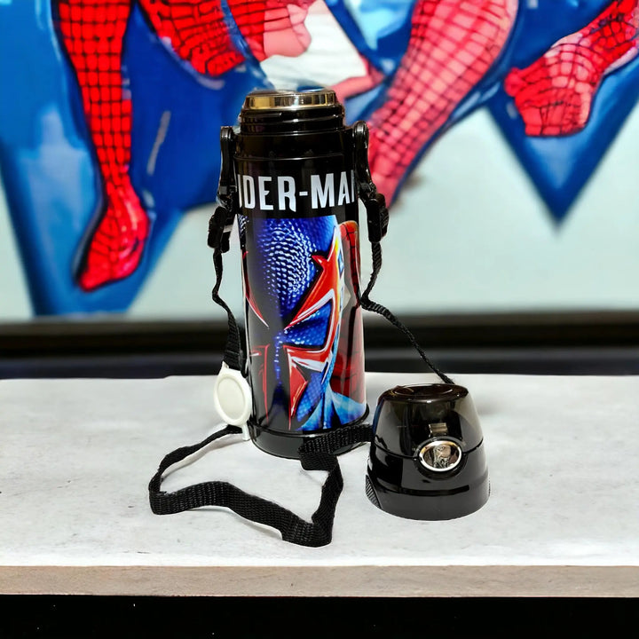 Spiderman Water Bottle Stainless Steel  5036 Minnie Joy