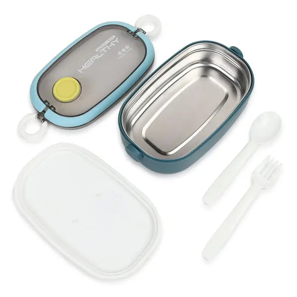 TEDEMEI Stainless Steel Single Layer Lunch Box With Cutlery  5029 Minnie Joy